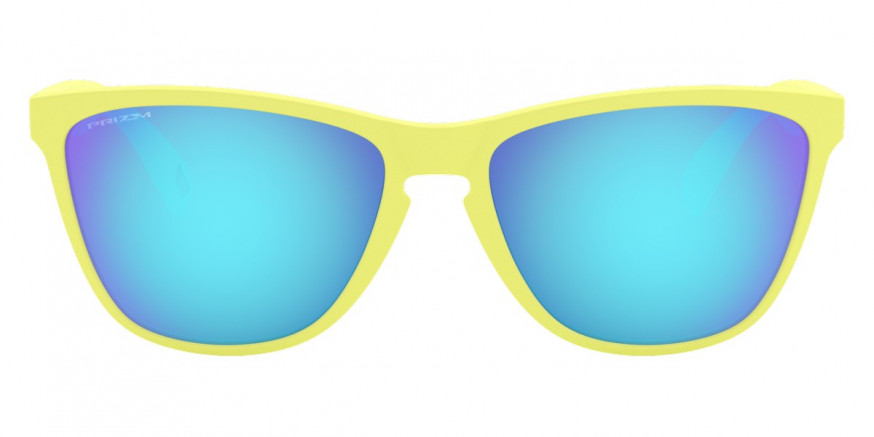 Oakley™ FROGSKINS 35TH OO9444 944403 57 Matte Neon Yellow Sunglasses