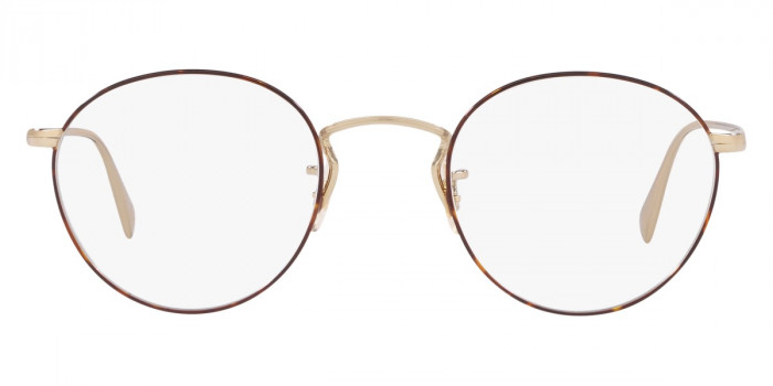 Oliver Peoples™ Coleridge OV1186 5295 47 - Soft Gold/Amber Dtbk Foil