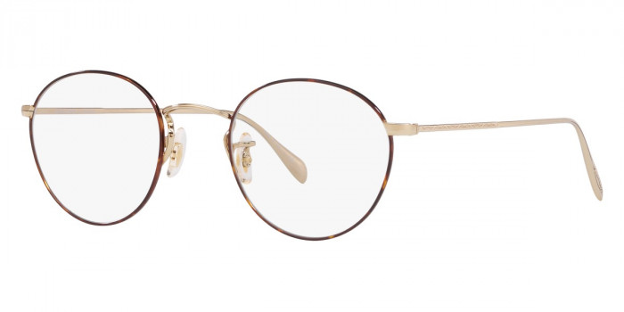 Oliver Peoples™ Coleridge OV1186 5295 47 - Soft Gold/Amber Dtbk Foil
