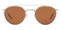 Brushed Silver / Persimmon