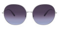 Silver / Dark Blue Gradient