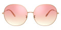 Rose Gold / Soft Pink Gradient Mirrored