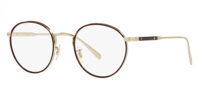 Oliver Peoples™ Artemio-R OV1302M 5271 48 - Brushed Gold/Dark Mahogany
