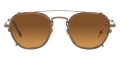 Antique Gold / Cognac Gradient