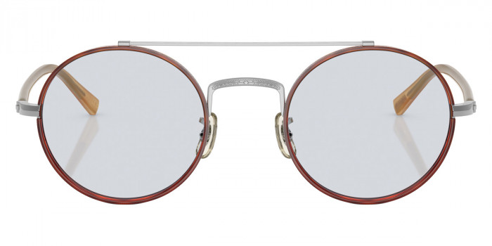 Oliver Peoples™ Etlin OV1355T 5036 47 - Silver/Amber/Gold Wood