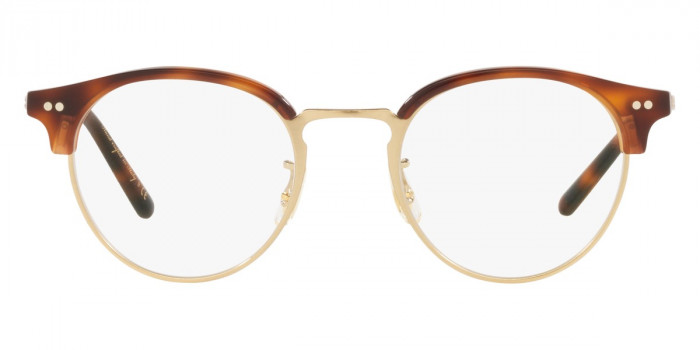 Oliver Peoples™ Reiland OV5469 1007 46 - Brushed Gold/Dark Mahogany