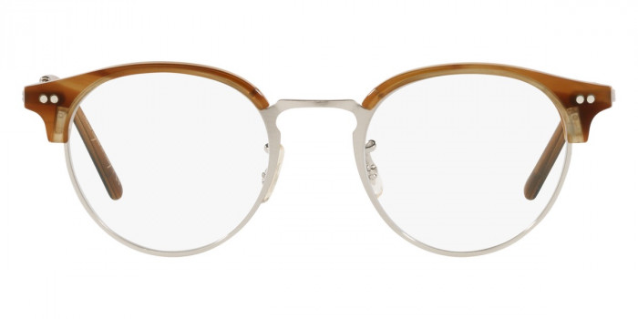 Oliver Peoples™ Reiland OV5469 1011 46 - Brushed Silver/Raintree