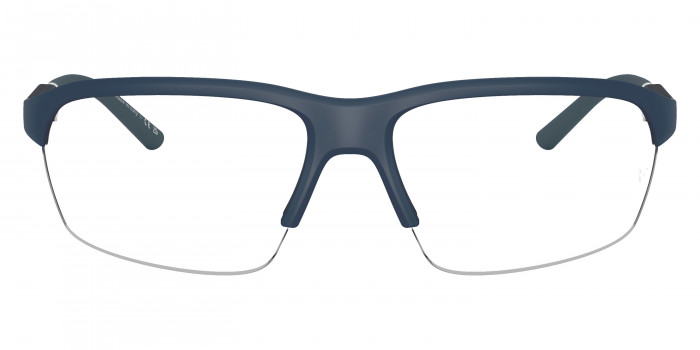 Oliver Peoples™ R-6 OV5572S 7003SB 65 - Semi-Matte Blue Ash/Semi Matte Blue Ash/Silver