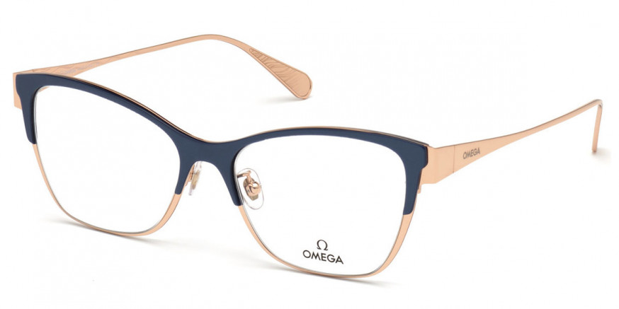 Omega™ OM5001-H 090 54 - Shiny Pink Gold/Shiny Pearlescent Blue