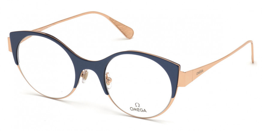 Omega™ OM5002-H 090 51 - Shiny Pink Gold/Shiny Pearlescent Blue