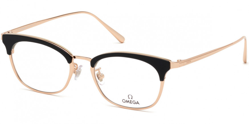 Omega™ OM5009-H 01A 49 - Shiny Palladium/Shiny Black