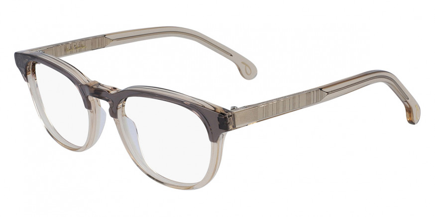 Paul Smith™ PSOP001V1 ABBOTT V1 005 48 - Slate/Tobacco Crystal