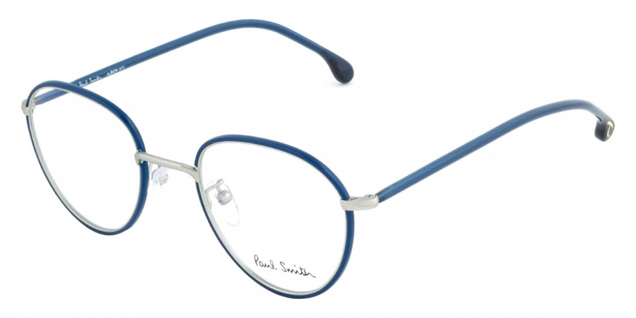 Paul Smith™ PSOP003V1 ALBION V1 004 49 - Deep Navy/Matte Silver
