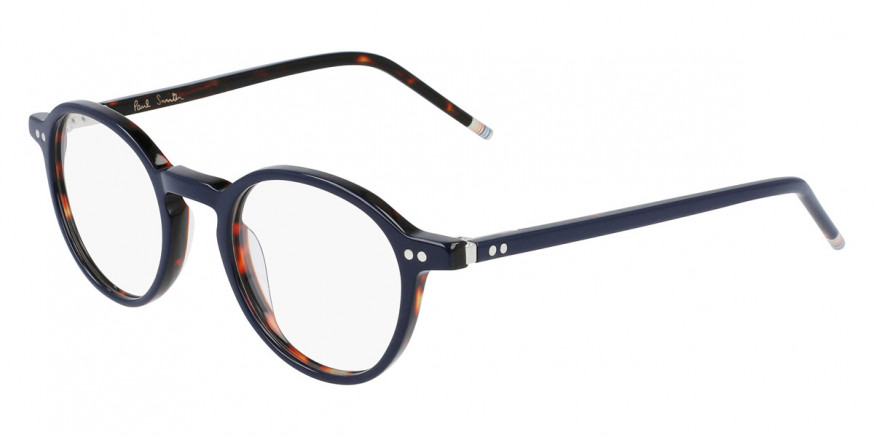 Paul Smith™ PSOP03246 CANNON 004 46 - Solid Navy On Honey