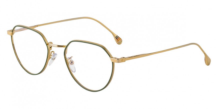Paul Smith™ PSOP08751 FISHER 003 51 - Shiny Gold/Green