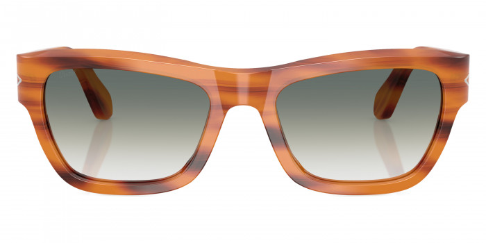 Persol™ PO0091S 960/3A 53 - Striped Brown