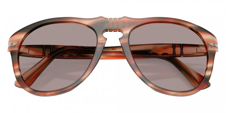 Color: Striped Red and Green (123353) - Persol PO064912335356