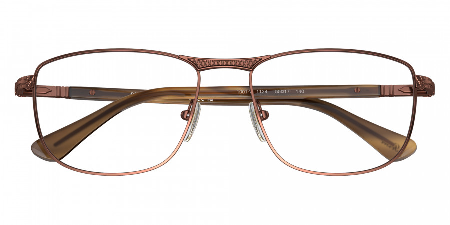 Color: Striped Brown/Shiny Brown (1124) - Persol PO1001V112453