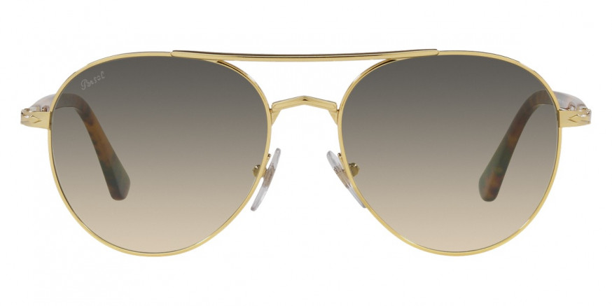 Persol PO2477S Polarized Round Sunglasses, Gold, 57mm A53x3FJxsr, レディースファッション  - panamericanschool-pa.net
