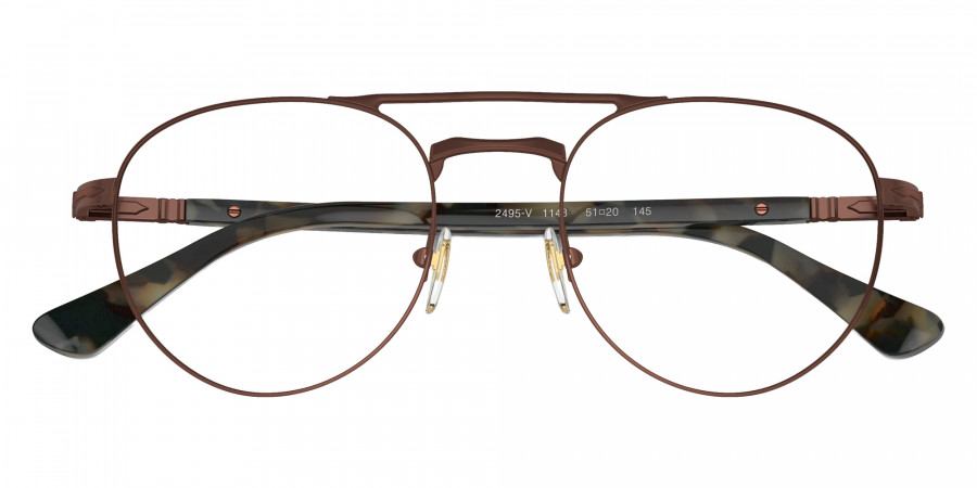 Color: Brown Tortoise/Brown (1148) - Persol PO2495V114849