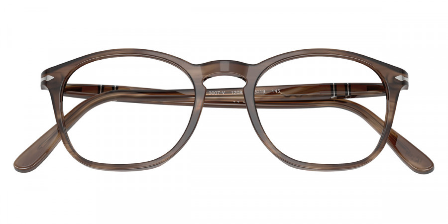 Color: Striped Brown (1208) - Persol PO3007V120850