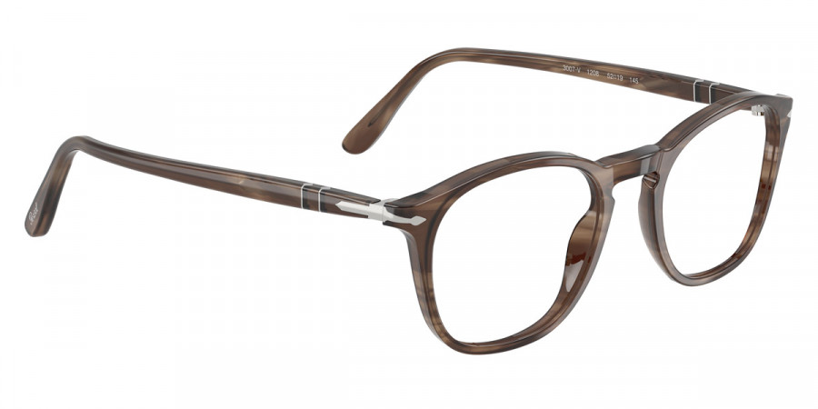 Color: Striped Brown (1208) - Persol PO3007V120850