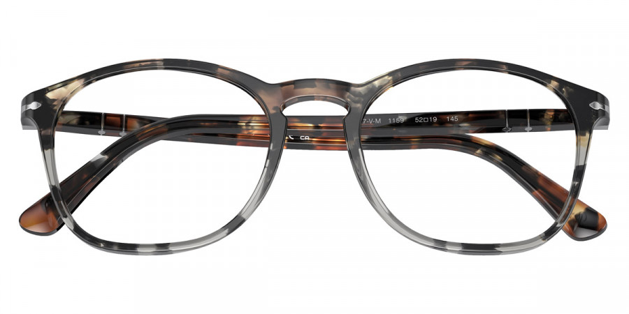 Color: Tortoise Brown Tortoise Gray (1159) - Persol PO3007VM115952