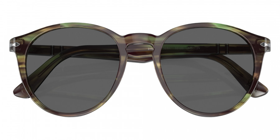 Color: Striped Green (1156B1) - Persol PO3152S1156B152