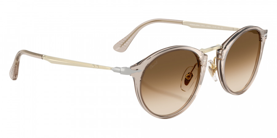 Color: Transparent Brown Gray (124051) - Persol PO3166S12405151