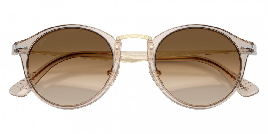 Color: Transparent Brown Gray (124051) - Persol PO3166S12405151