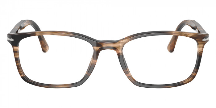 Persol™ PO3189V 1236 53 - Striped Black and Grayish Brown