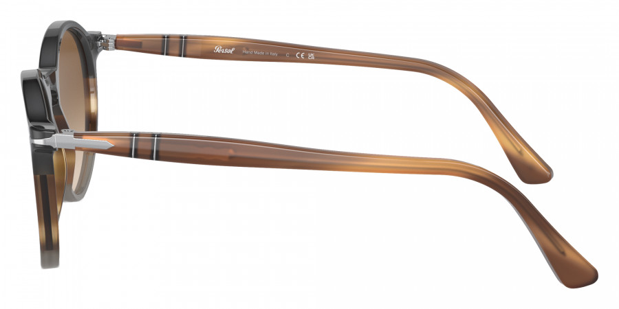 Color: Black/Striped Brown/Gray (113551) - Persol PO3285S11355150
