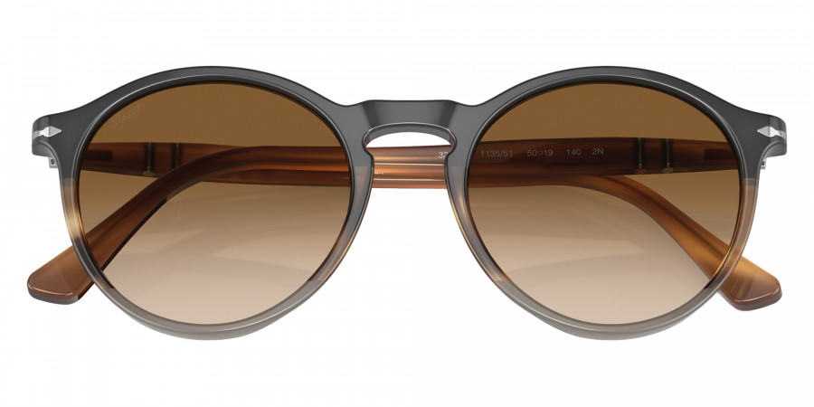 Color: Black/Striped Brown/Gray (113551) - Persol PO3285S11355150