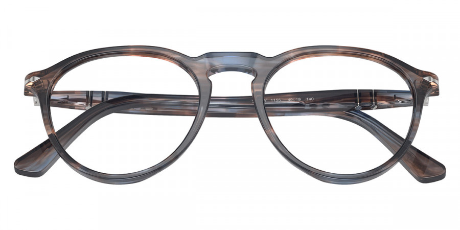 Color: Striped Blue/Blue (1155) - Persol PO3286V115547