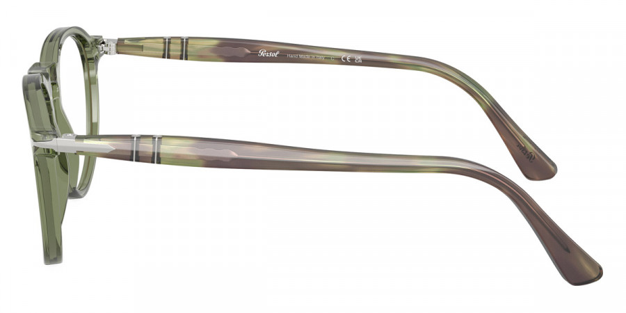 Color: Transparent Green/Striped Green (1226) - Persol PO3286V122651