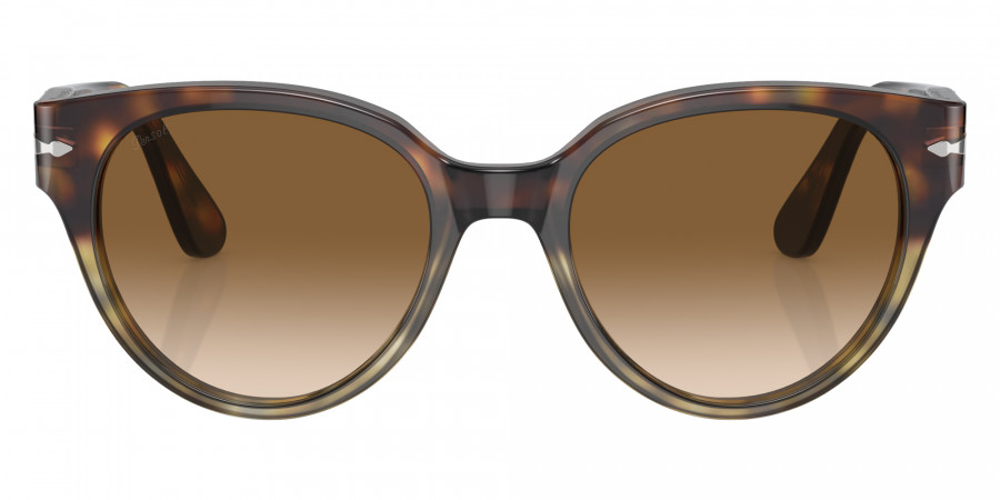 Persol™ PO3287S 115851 48 - Havana Gradient Gray Havana
