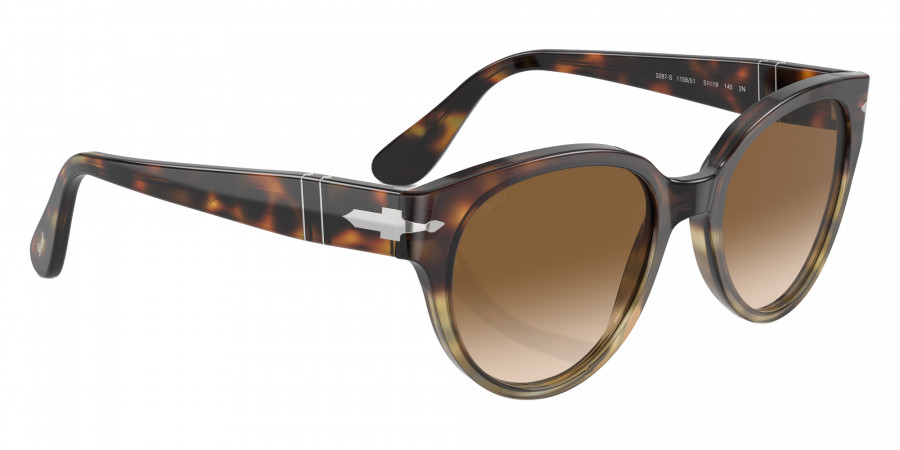 Color: Havana Gradient Gray Havana (115851) - Persol PO3287S11585148