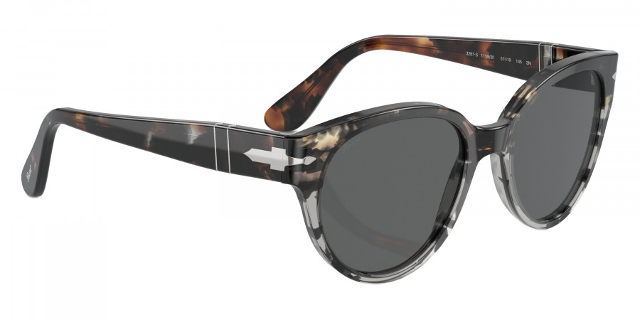 Color: Smoke Havana Dark Gradient Havana (1159B1) - Persol PO3287S1159B151