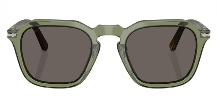 Persol™ PO3292S 1226B1 52 - Transparent Green/Striped Green
