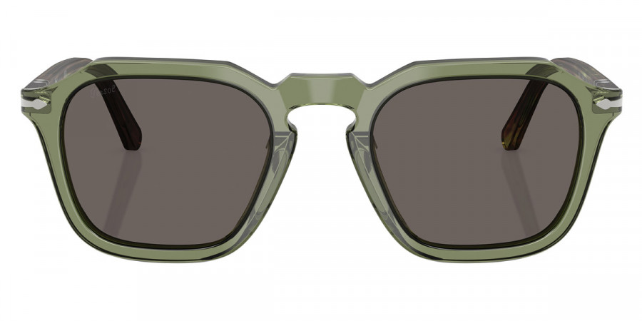 Persol™ PO3292S 1226B1 52 - Transparent Green/Striped Green