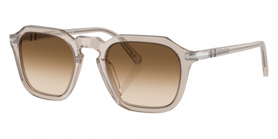 Color: Transparent Brown Gray (124051) - Persol PO3292S12405150