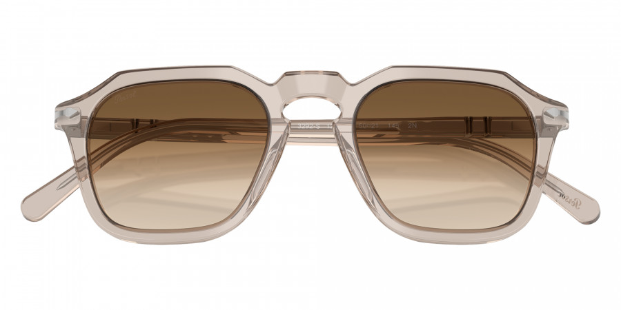 Color: Transparent Brown Gray (124051) - Persol PO3292S12405150