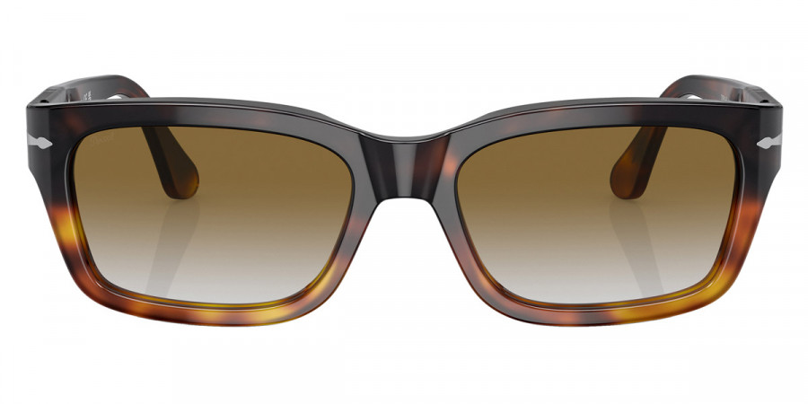 Persol™ PO3301S 116051 57 - Brown Cut Light Brown Tortoise/Havana Red