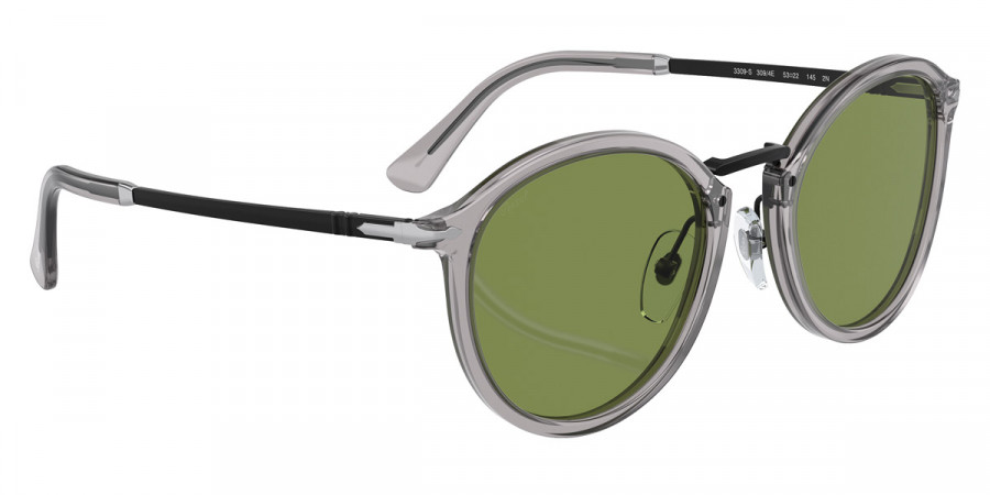 Color: Transparent Gray/Black (309/4E) - Persol PO3309S309/4E53