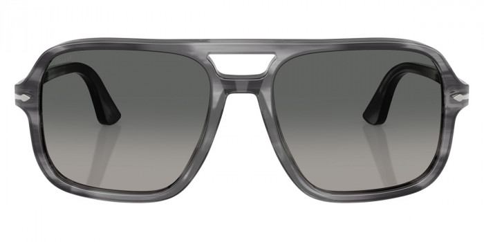 Persol™ PO3328S 119271 58 - Striped Gray