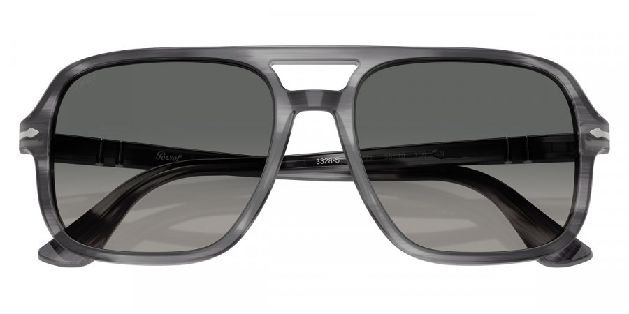 Color: Striped Gray (119271) - Persol PO3328S11927158