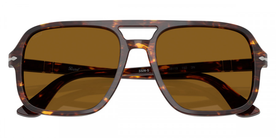 Color: Brown/Bright Yellow (121533) - Persol PO3328S12153358