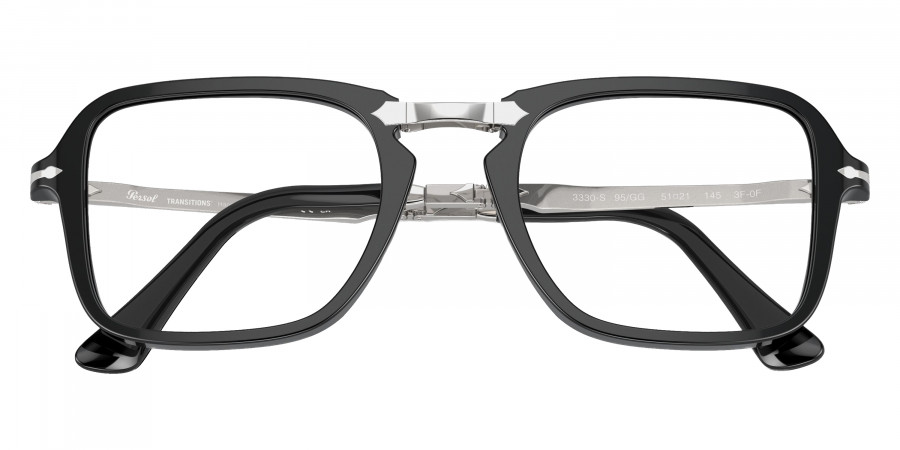 Color: Black/Silver (95/GG) - Persol PO3330S95/GG51