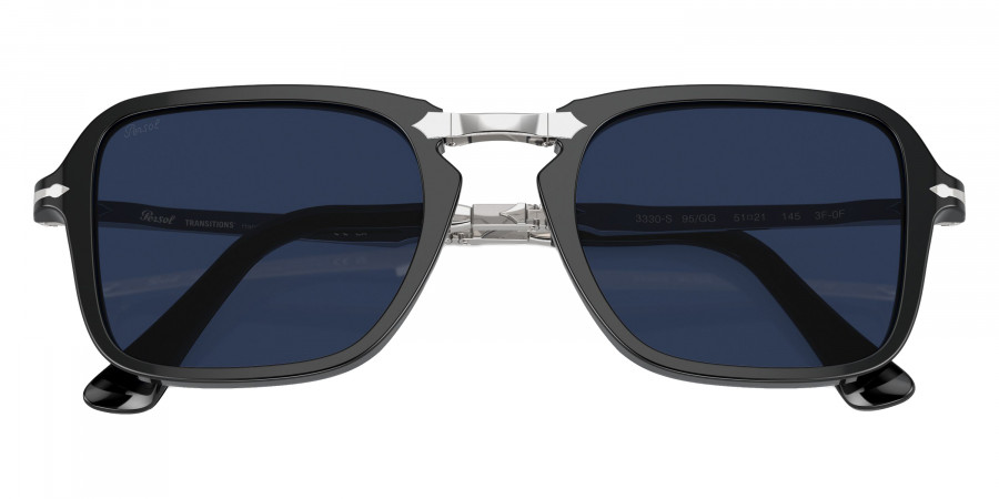 Color: Black/Silver (95/GG) - Persol PO3330S95/GG51