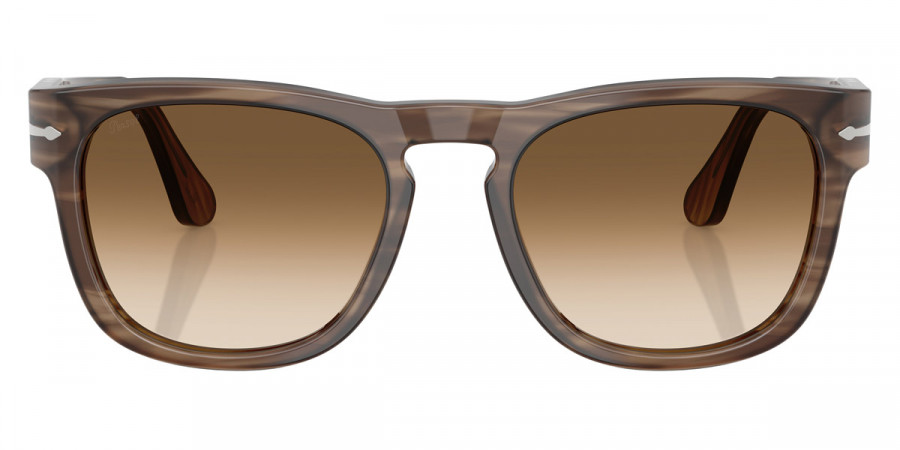 Persol™ Elio PO3333S 120851 54 - Striped Brown